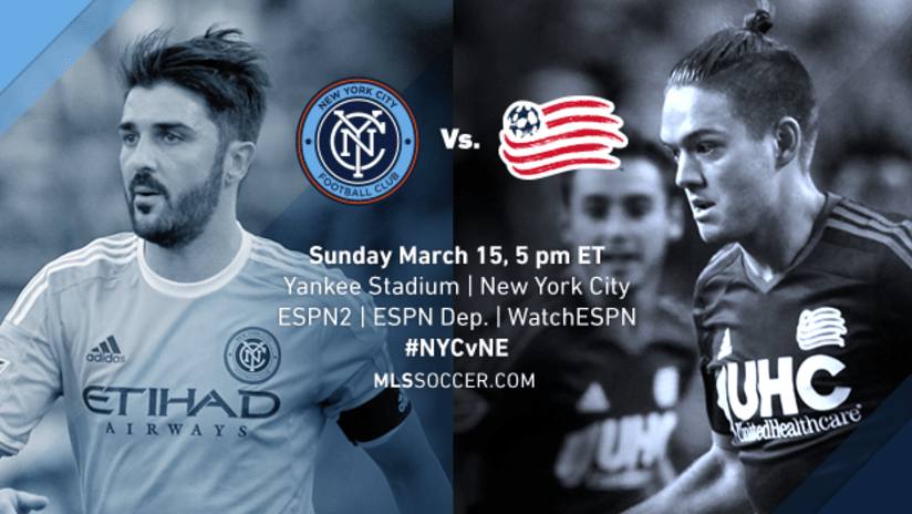 New York City FC vs. New England Revolution, March 15, 2015