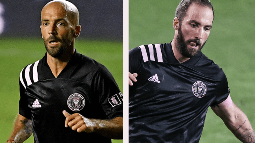 Federico Higuain and Gonzalo Higuain - Inter Miami CF