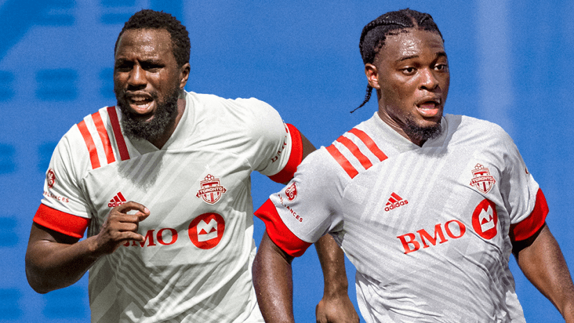 Jozy Altidore and Ayo Akinola - Toronto FC