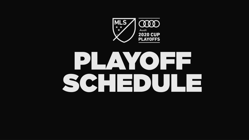 Playoffs - 2020 - generic - schedule announcement