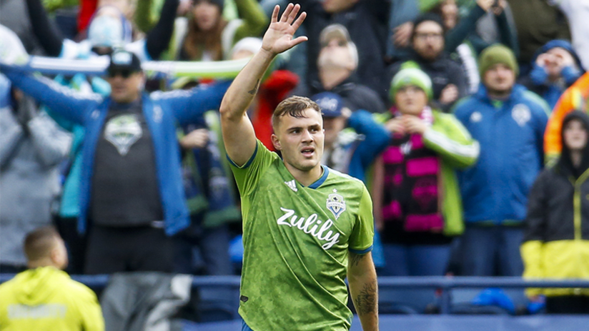 Jordan Morris - Seattle Sounders - October 19, 2019