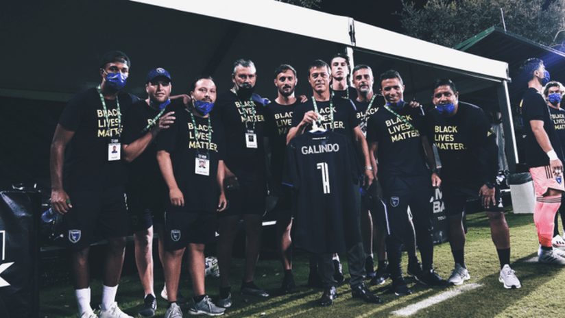 San Jose Earthquakes - Benjamin Galindo - Jersey