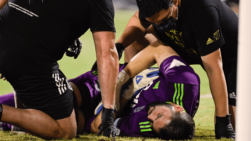 Maxime Crepeau - Vancouver Whitecaps FC - Injury