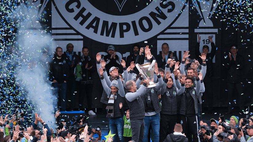 Seattle Sounders - 2019 - MLS Cup parade