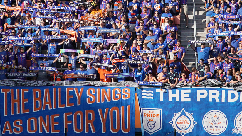 FC Cincinnati - 2019 - Bailey sings for you