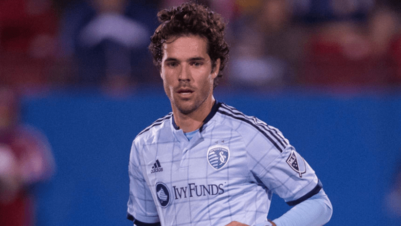 Sporting Kansas City midfielder Benny Feilhaber