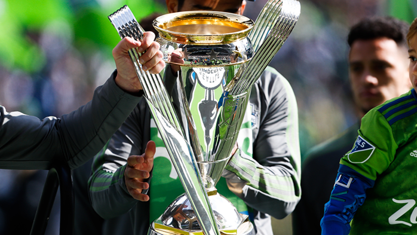 MLS Cup trophy - March 1, 2020