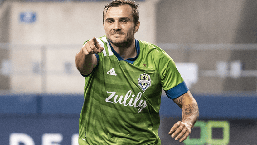 Jordan Morris - Seattle Sounders - October 7, 2020