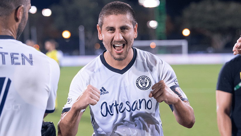 Alejandro Bedoya pumped - Philadelphia Union - July 25, 2020