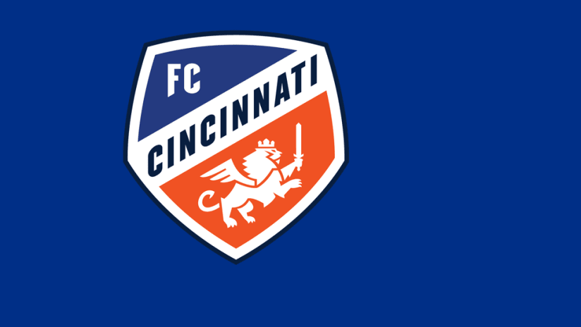 FC Cincinnati logo - blue background