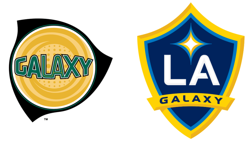 Logo history - LA Galaxy