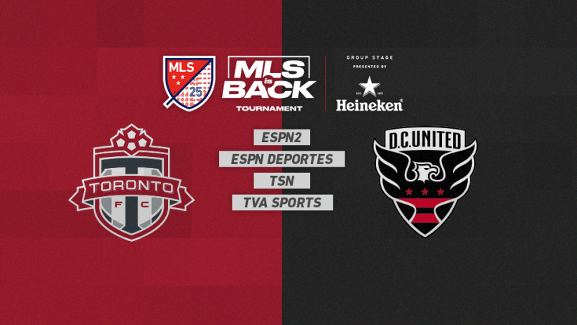 MLS is Back Tournament - Jul 11 - TORvsDC