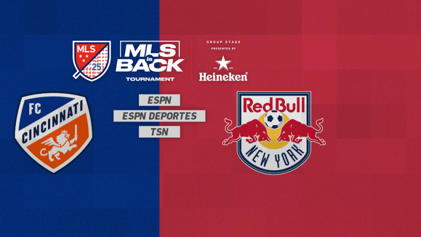 MLS is Back Tournament - Jul 22 - CINvsRBNY