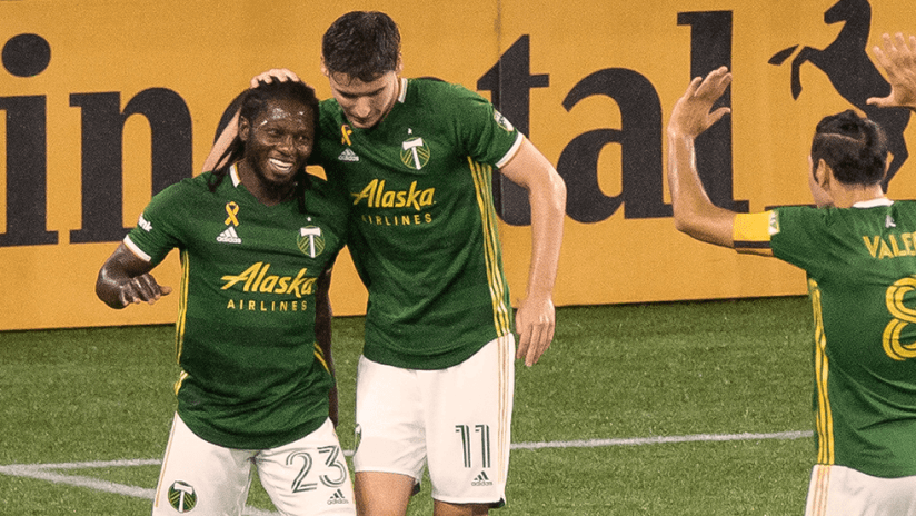 Yimmi Chara - Portland Timbers - Celebrate