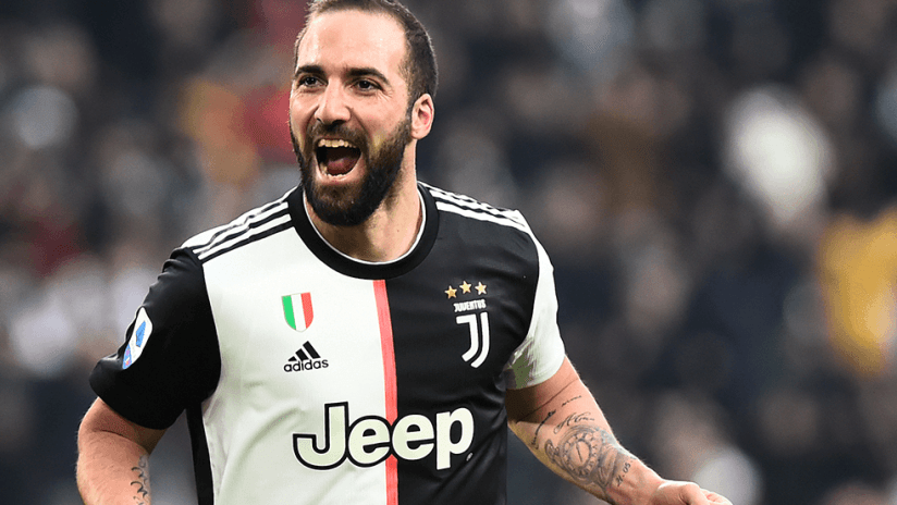 Gonzalo Higuain - Juventus - close up