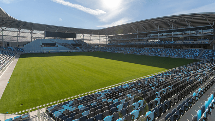 Allianz Field - daytime inside - 2019