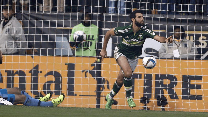 MLS Cup - 2015 - Steve Clark and Valeri celebrates