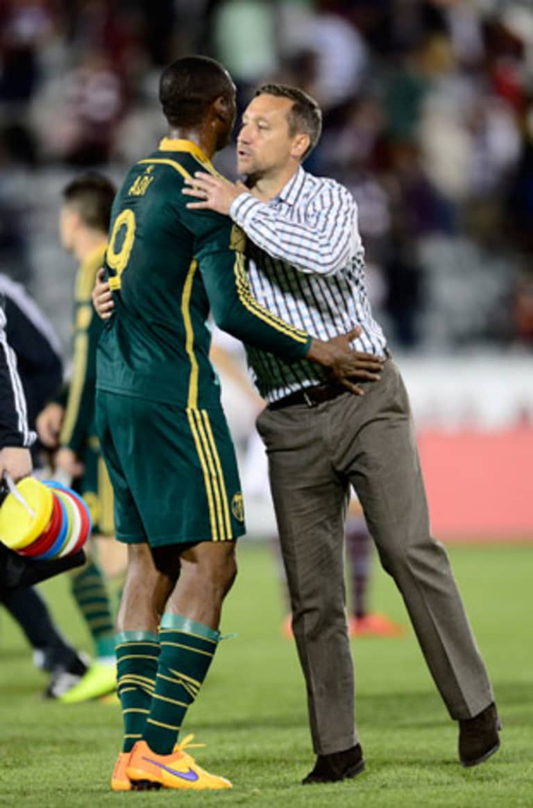 Double Trouble: Caleb Porter says he's not losing sleep about who starts up top for Portland Timbers -