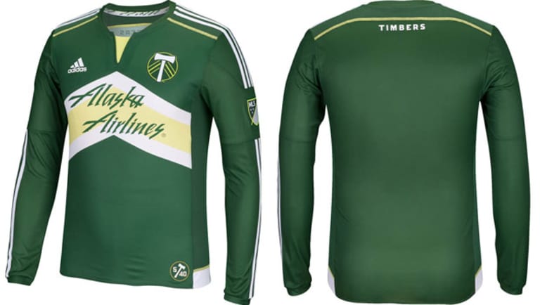 Jersey Week 2015: New Portland Timbers primary jersey celebrates club's anniversary season -