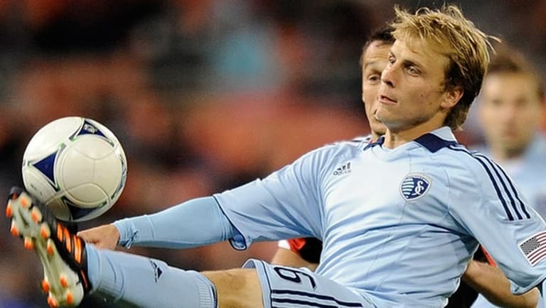 Sporting Kansas City's Marcel de Jong wins place in Peter Vermes' plans, but can he win over home fans? -