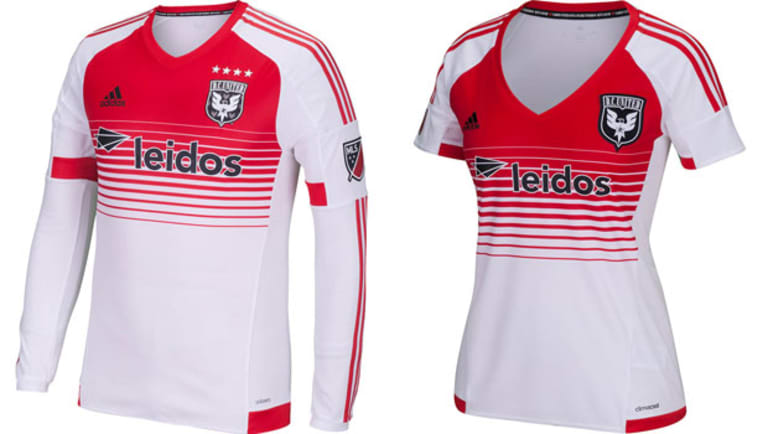 D.C. United unveil new secondary jersey for 2015 MLS season with a nod to supporters chant -