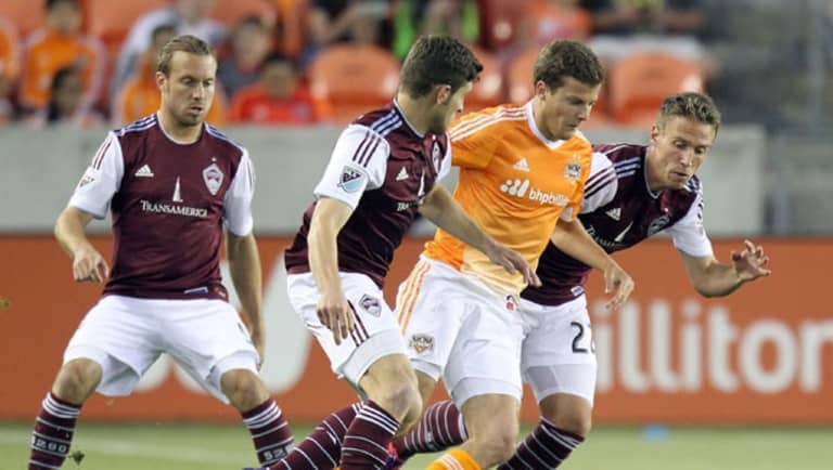 Houston Dynamo rookie Rob Lovejoy's first MLS goal punctuates return from devastating 2013 injury -