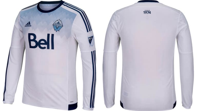 Vancouver Whitecaps unveil new-look primary jersey for 2015 MLS season -