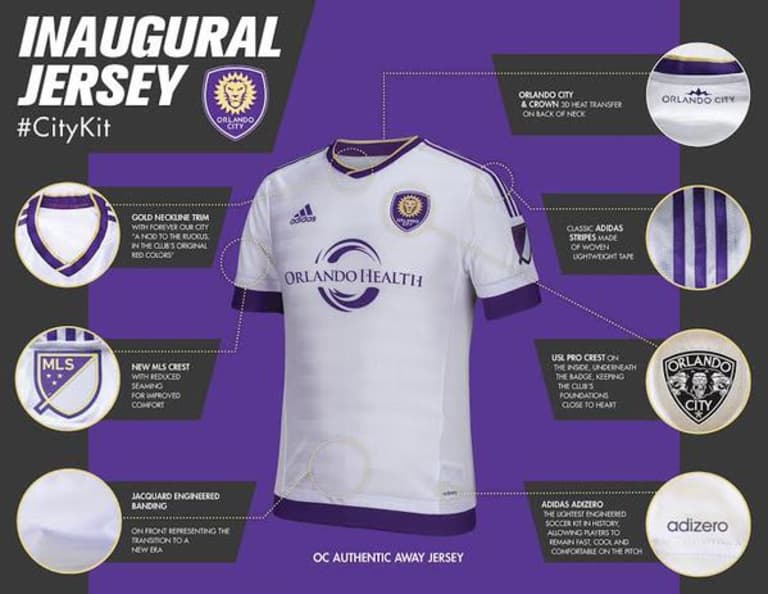 Jersey Week 2015: Orlando City pay homage to The Ruckus with new all-white away jersey -