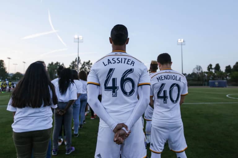 LA Galaxy prospect Ariel Lassiter hopes "like father, like son" applies in light of high bar set by father Roy -