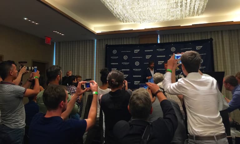 Andrea Pirlo's first New York City FC press conference was peak Pirlo, and beautifully so -