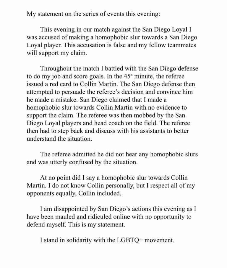 Landon Donovan's San Diego Loyal walk off field after alleged homophobic slur directed at Collin Martin; USL investigating - https://league-mp7static.mlsdigital.net/images/Flemmings.jpeg