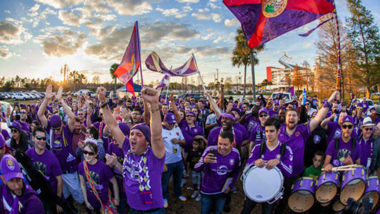 Nearly 7,000 fans attend Orlando City SC open training as preparation ramps up for expansion season  -