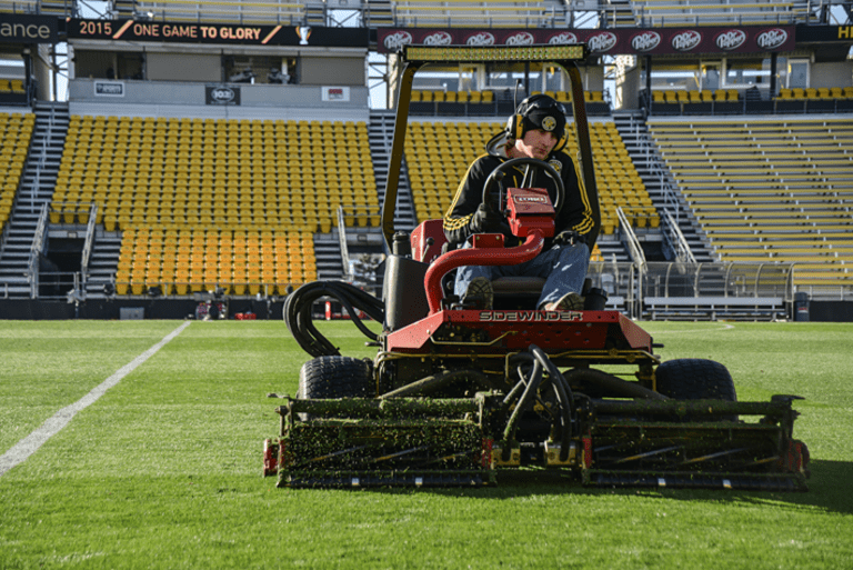 Beards, beer and the betrothed: 24 hours behind the scenes at MLS Cup | THE WORD - https://league-mp7static.mlsdigital.net/images/Groundkeeper-mowing.png