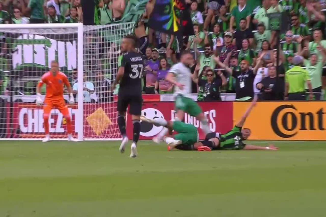 PENALTY FOUL: Bryan Acosta, Colorado Rapids - 79th minute