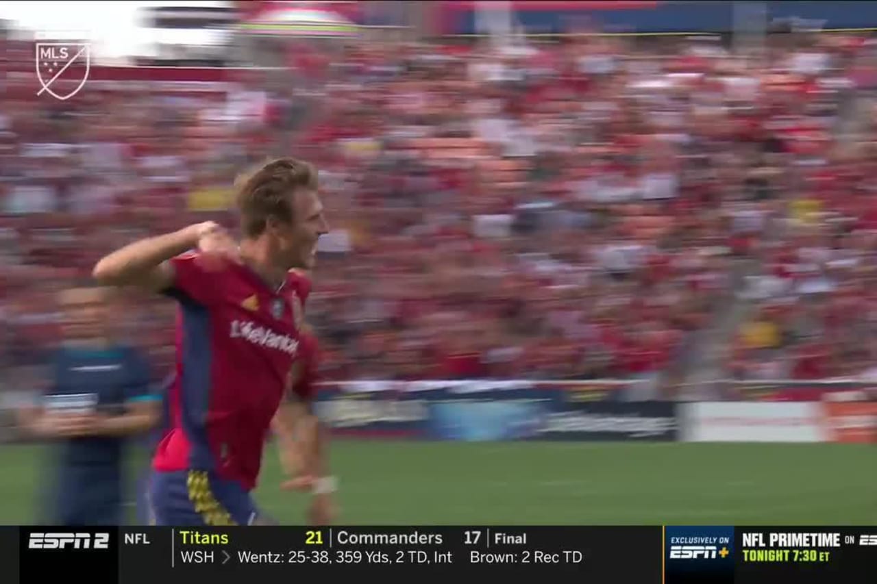 GOAL: Bode Hidalgo, Real Salt Lake - 82nd minute