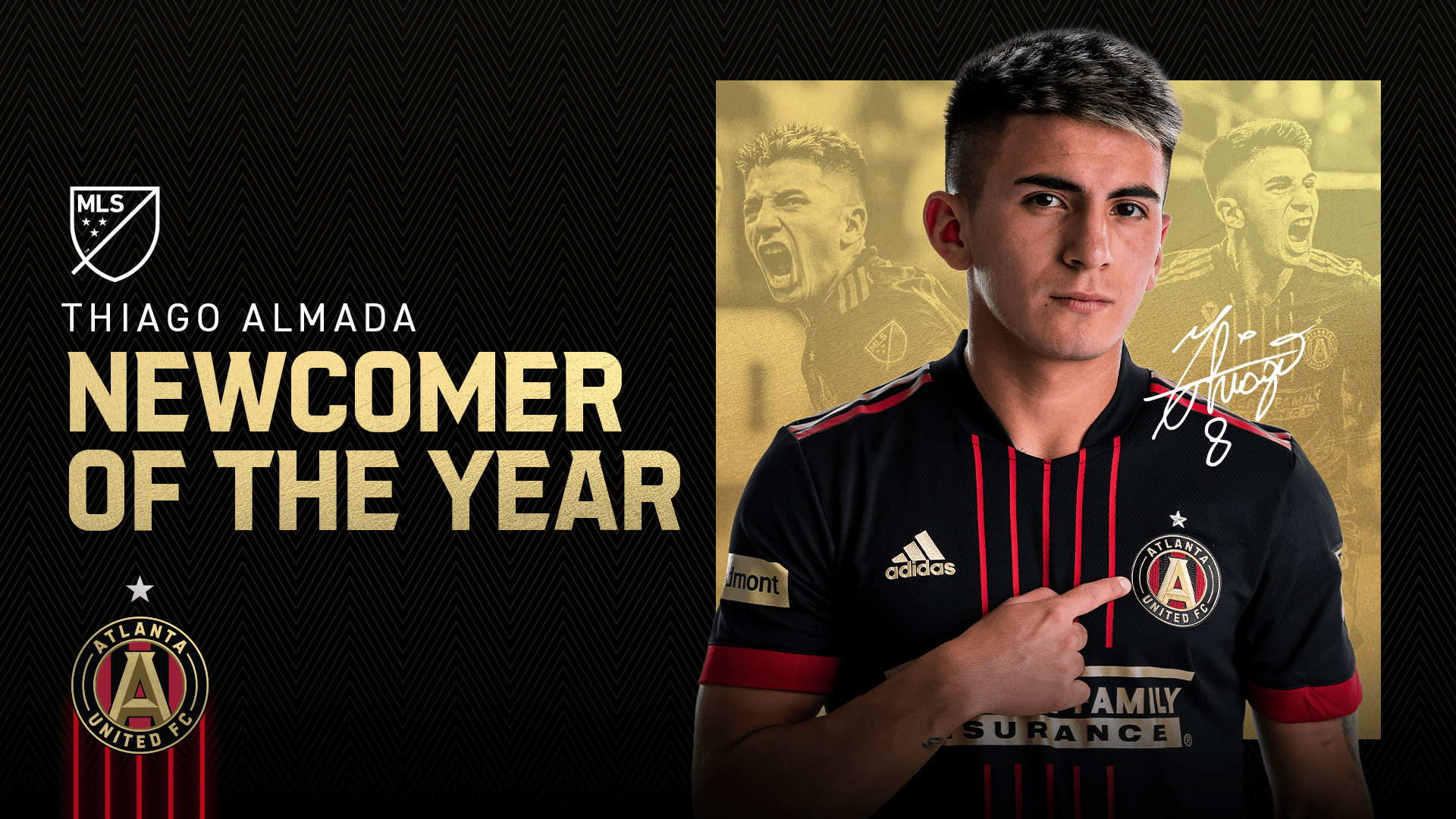 Thiago Almada Named 2022 MLS Newcomer of the Year  Atlanta United FC