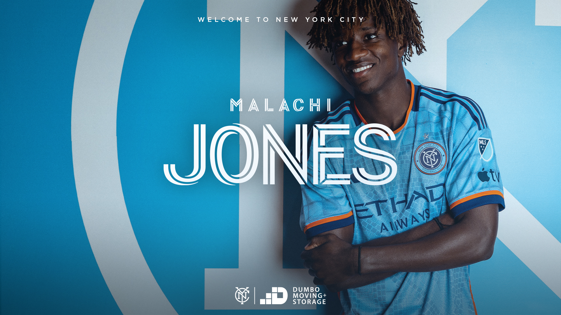 Malachi Jones signs first team contract with New York City FC as promising young winger