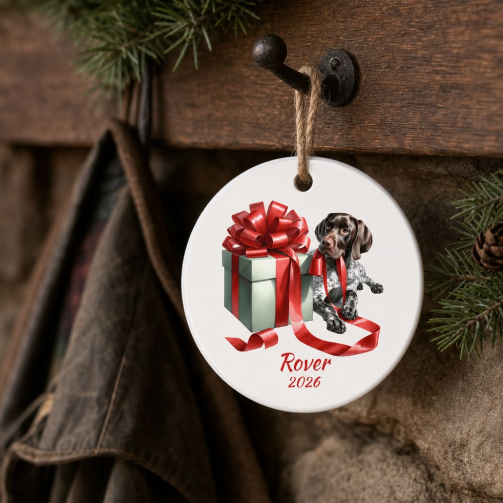 Personalized German Shorthaired Pointer ornament