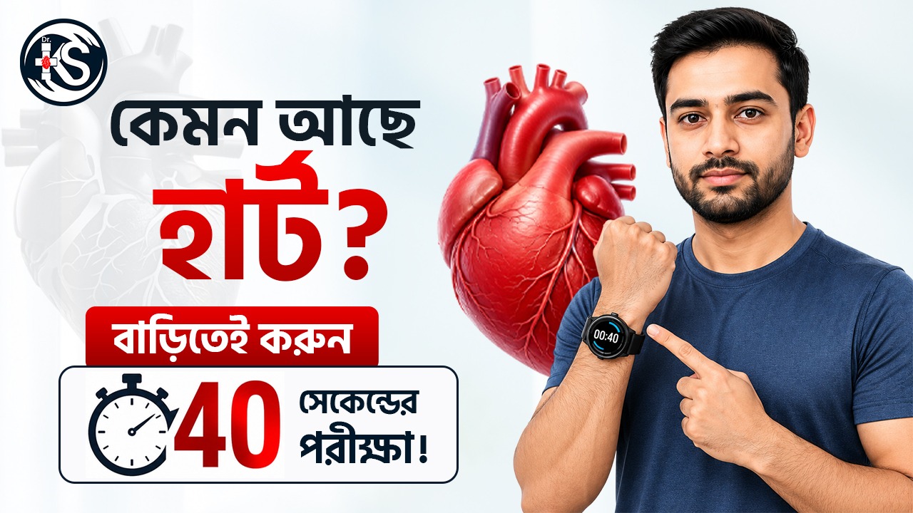 কেমন আছে হার্ট? বাড়িতেই করুন ৪০ সেকেন্ডের পরীক্ষা!