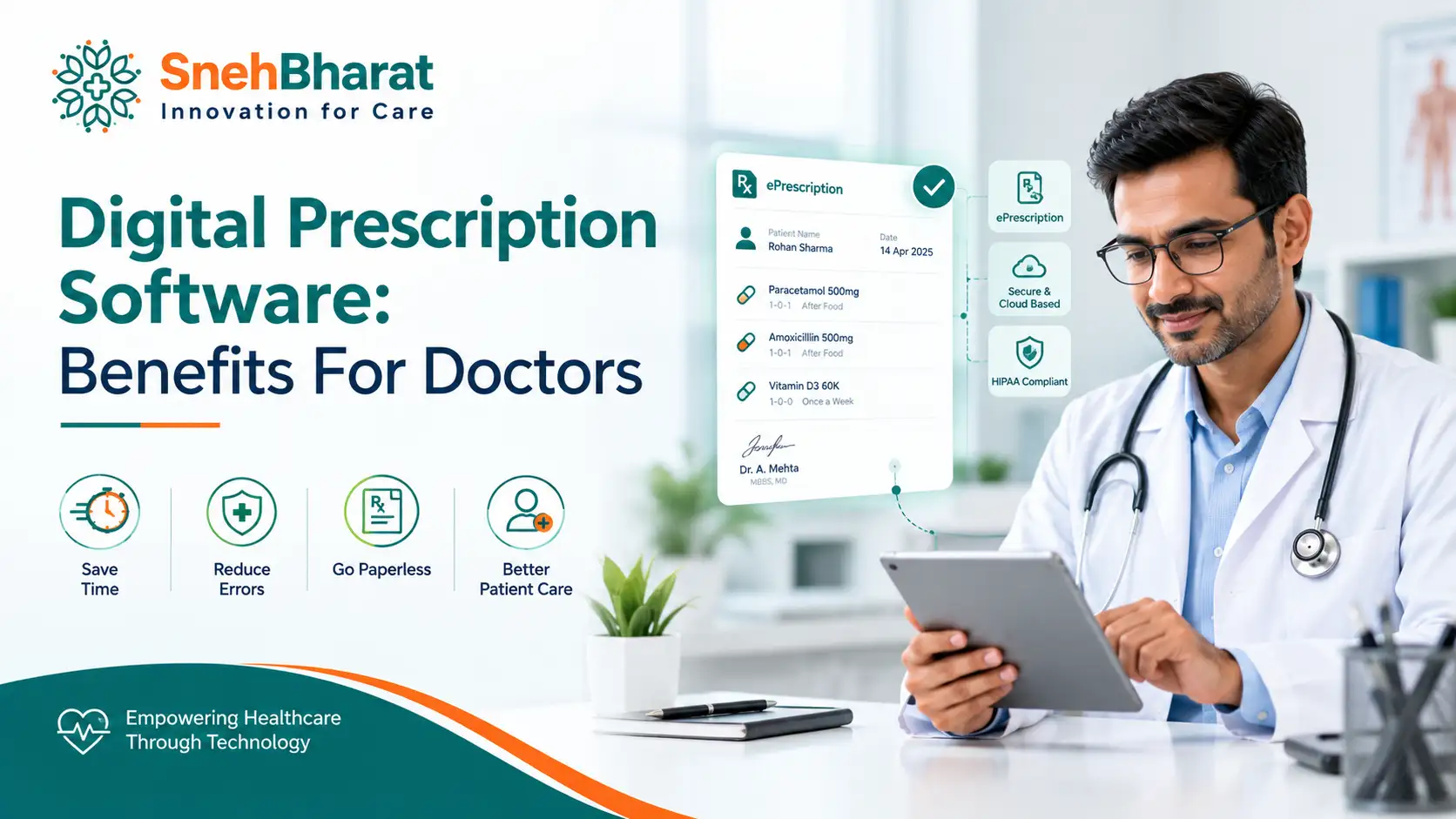 Digital Prescription Software: Benefits For Doctors