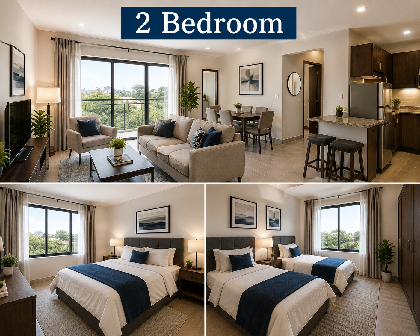 2 Bedroom Duplex 