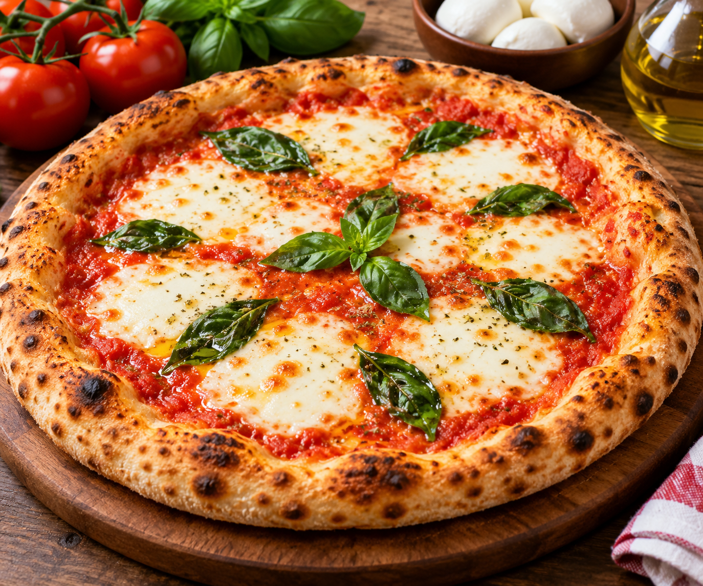 Margherita pizza