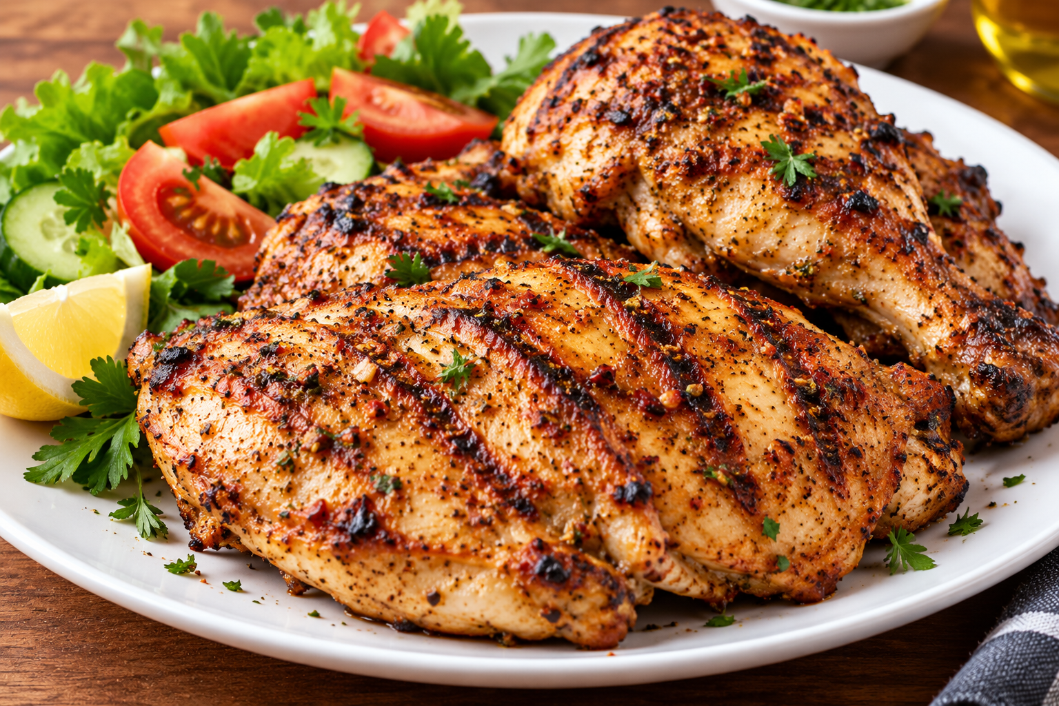 Grilled chicken