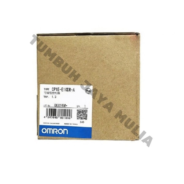 PLC OMRON CP1E-E10DR-A CPU (Tipe CP1E-E10DR-A)