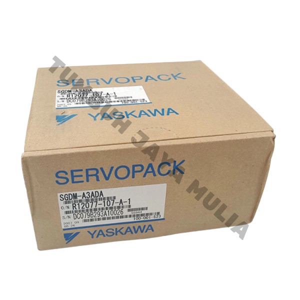 SERVO DRIVE YASKAWA SGDM-A3ADA 30 WATT 200-230 VAC (50-60HZ) (Tipe SGDM-A3ADA)