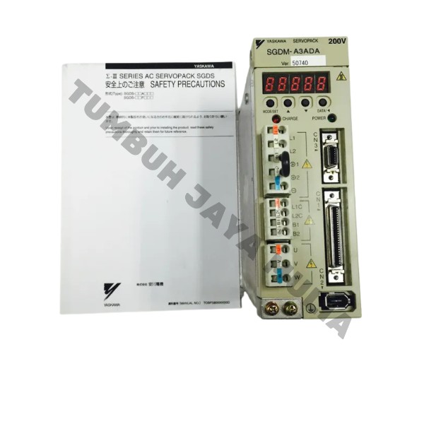 SERVO DRIVE YASKAWA SGDM-A3ADA 30 WATT 200-230 VAC (50-60HZ) foto 4