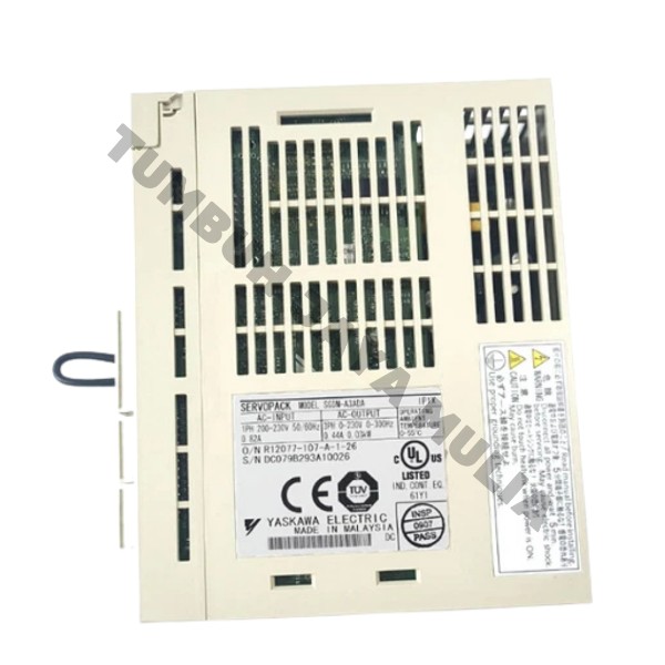 SERVO DRIVE YASKAWA SGDM-A3ADA 30 WATT 200-230 VAC (50-60HZ) foto 3