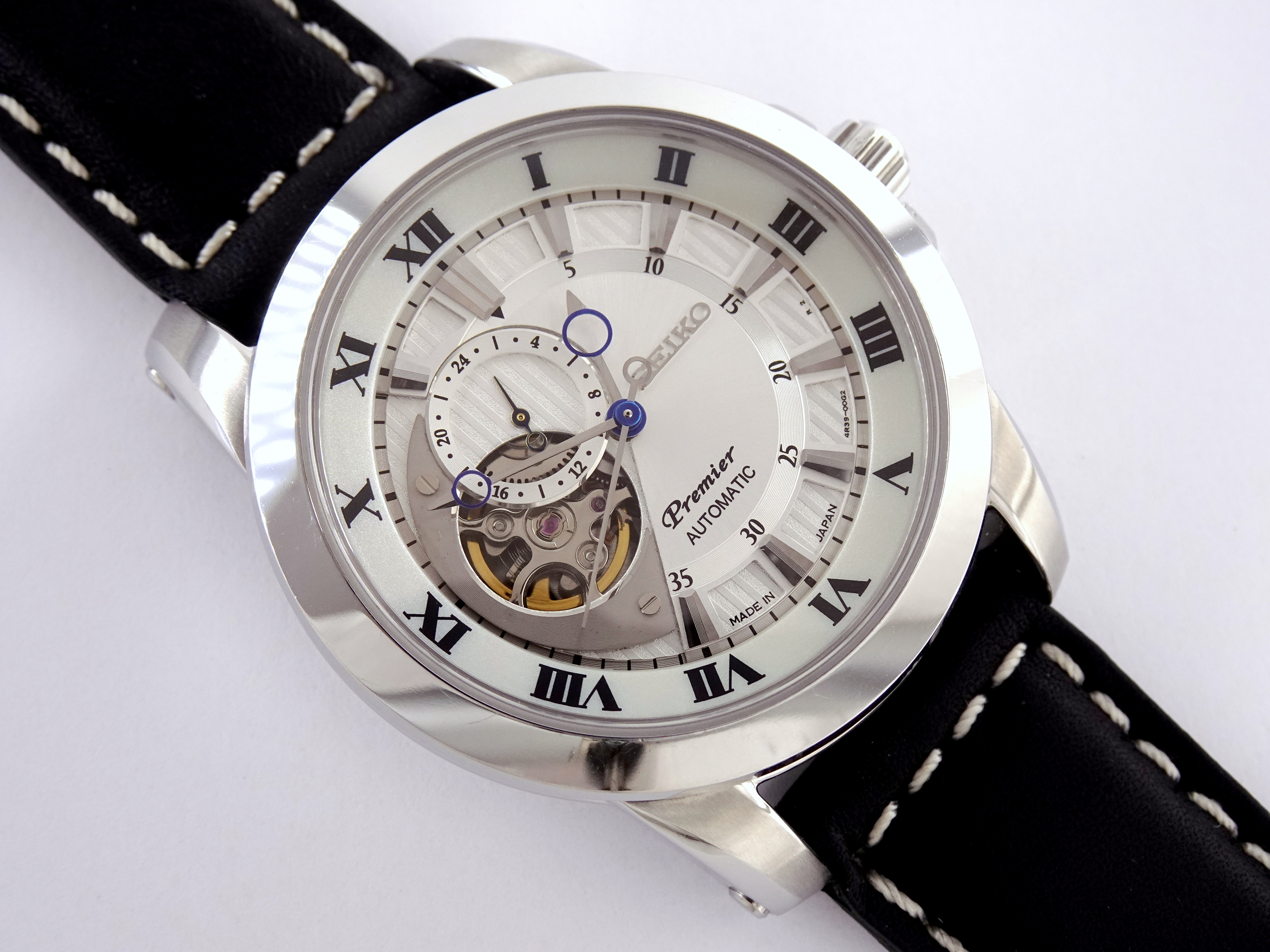 Seiko premier store open heart