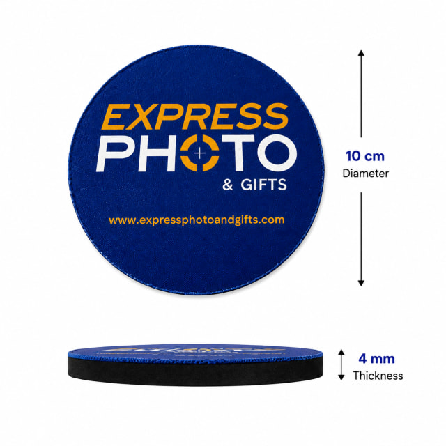 Rubber Coaster dimensions