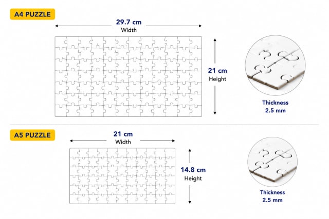 Puzzle dimensions
